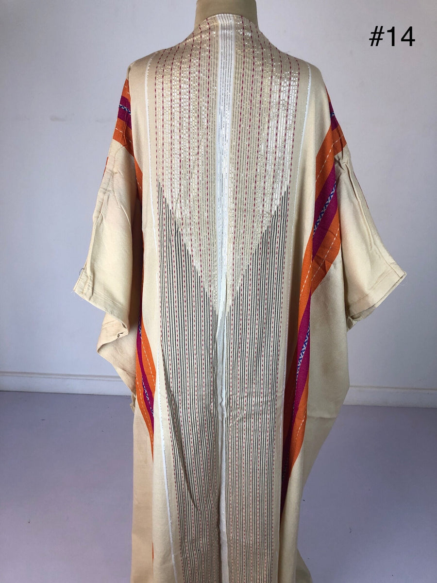 Stunningly Elegant Hand loomed Abaya, White abaya, Wool Kimono, Beige Kimono, Plus size Kimono, Kimono for women, Kimonos, Wool Abaya
