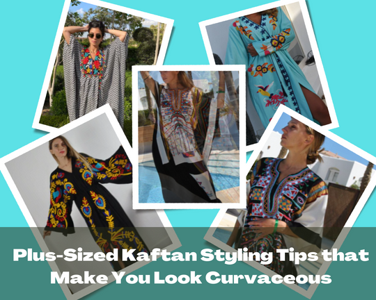 Plus-Sized Kaftan Styling Tips that Make You Look Curvaceous