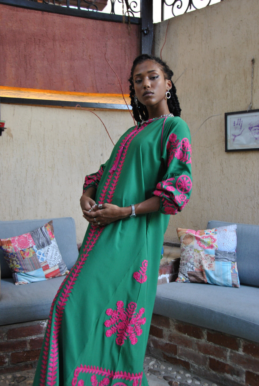 long sleeve caftan maxi dress Elegant Abaya Women Muslim Long Sleeve Maxi Dress Turkey Kaftan Evening Caftan