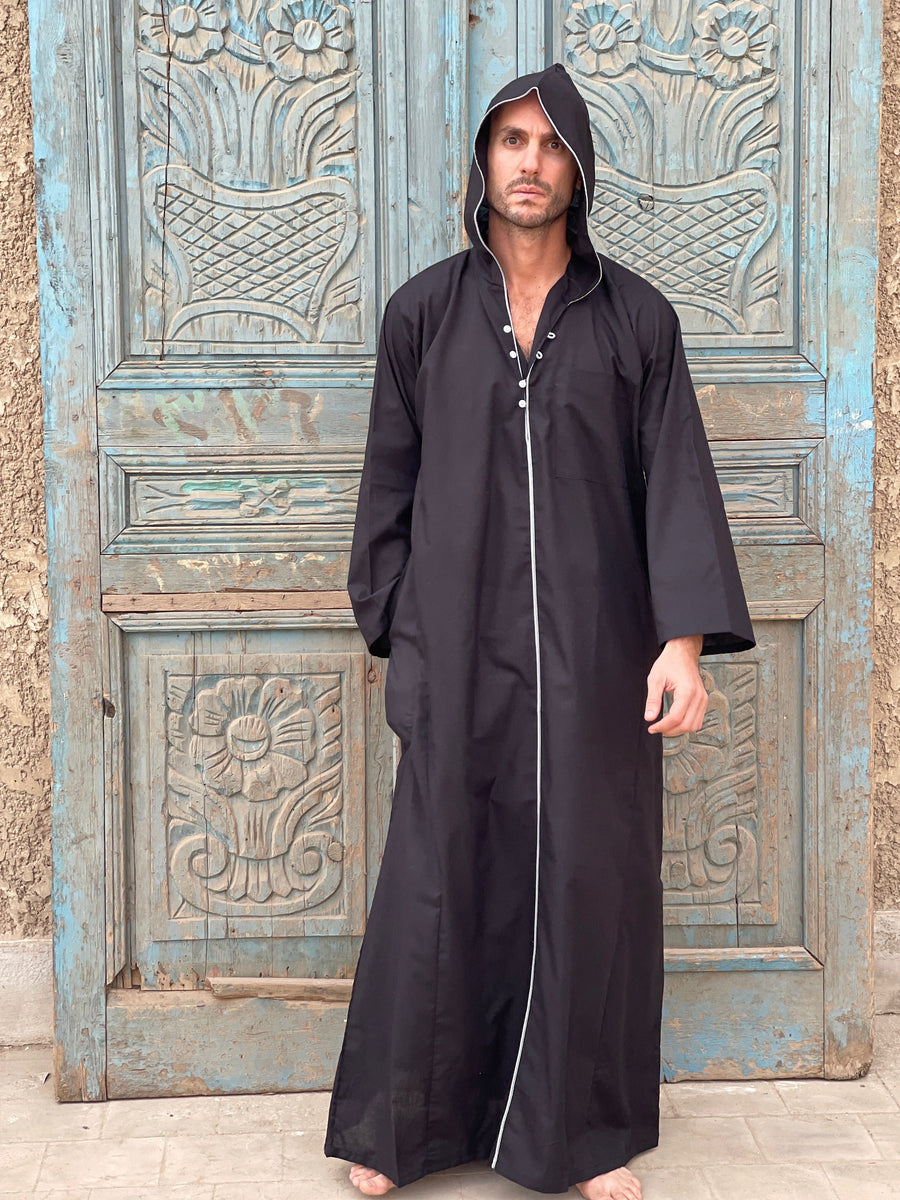 Hooded kaftan outlet