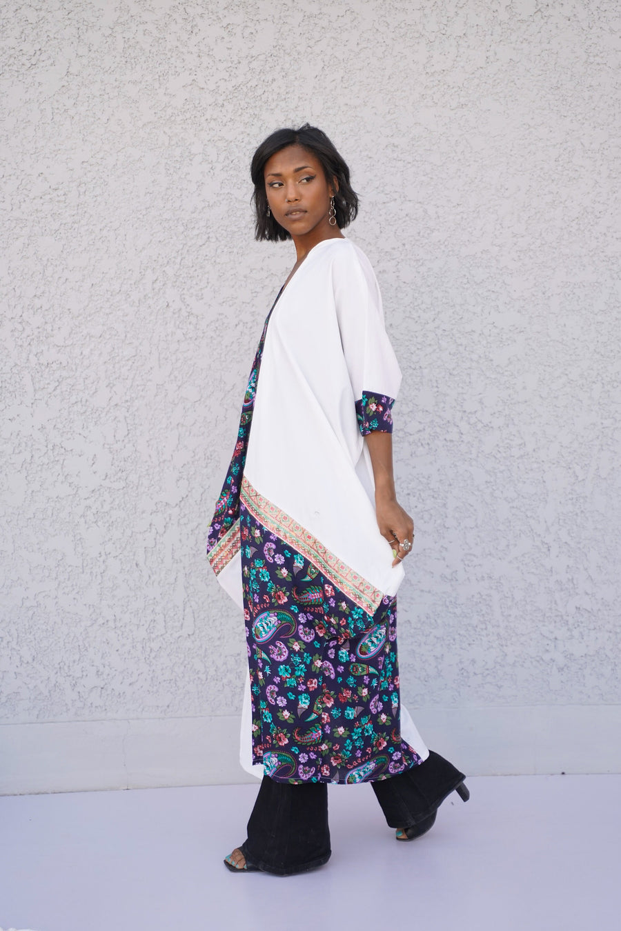 Boho Summer cotton Cardigan, Kimono for women, White Duster, Boho Kimono, Beach Cover Ups, Gypsy Kimono Duster, Boho Kimono Robe