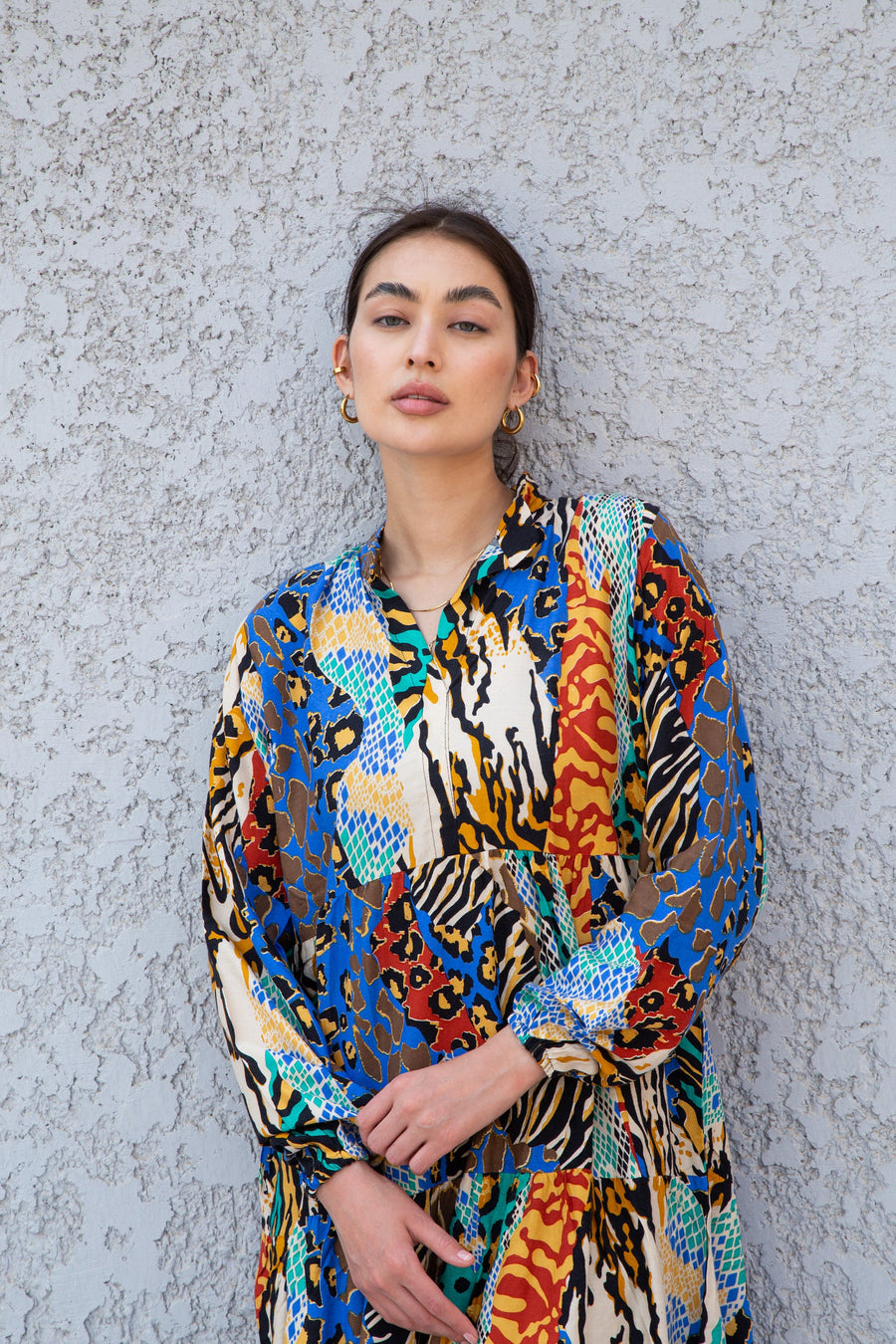 Beautiful print Blue kaftan dress, caftans for women, Boho Kaftan dress, Caftans for women, long summer kaftan, kaftans, caftan