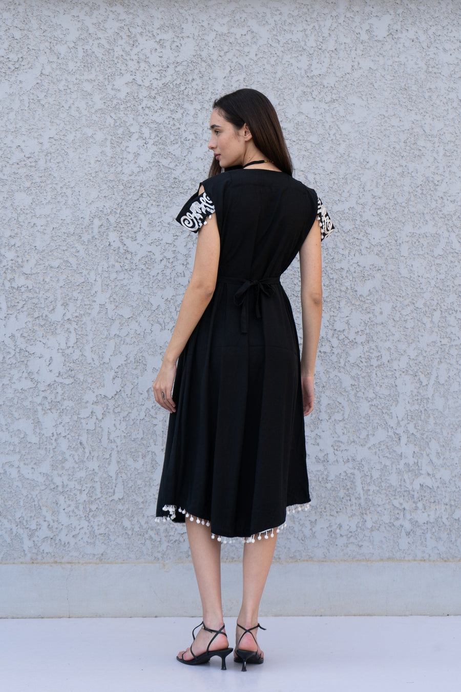 Summer black Off shoulder tunic kaftan dress, Tunic dress, Cotton caftan dress, women clothing, Boho maxi dress, Boho summer caftan