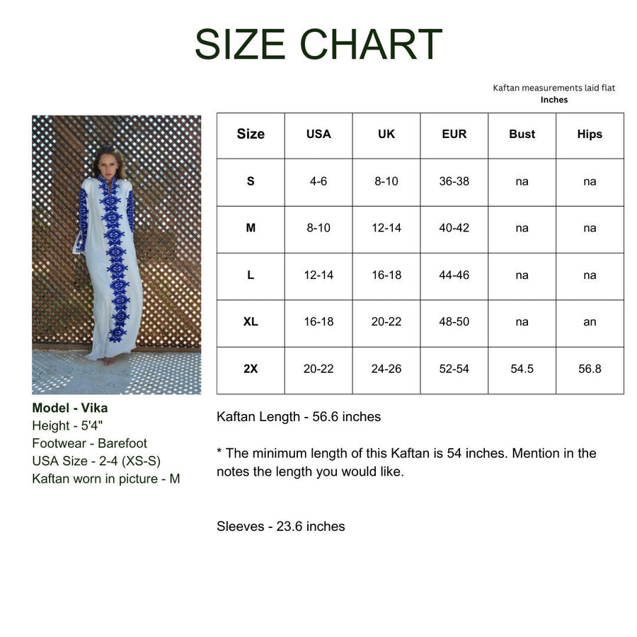 Elegant white embroidered kaftan dress, Cotton caftan max dress, Long sleeve caftan, Chic embroidered caftan, High quality Egyptian cotton