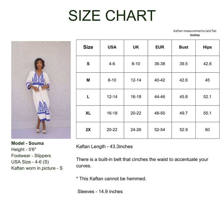 White Tunic embroidered kaftan, Bohemian embroidery tunic dress, embroidered tunic kaftan, Egyptian cotton. Summer, casual, home dress