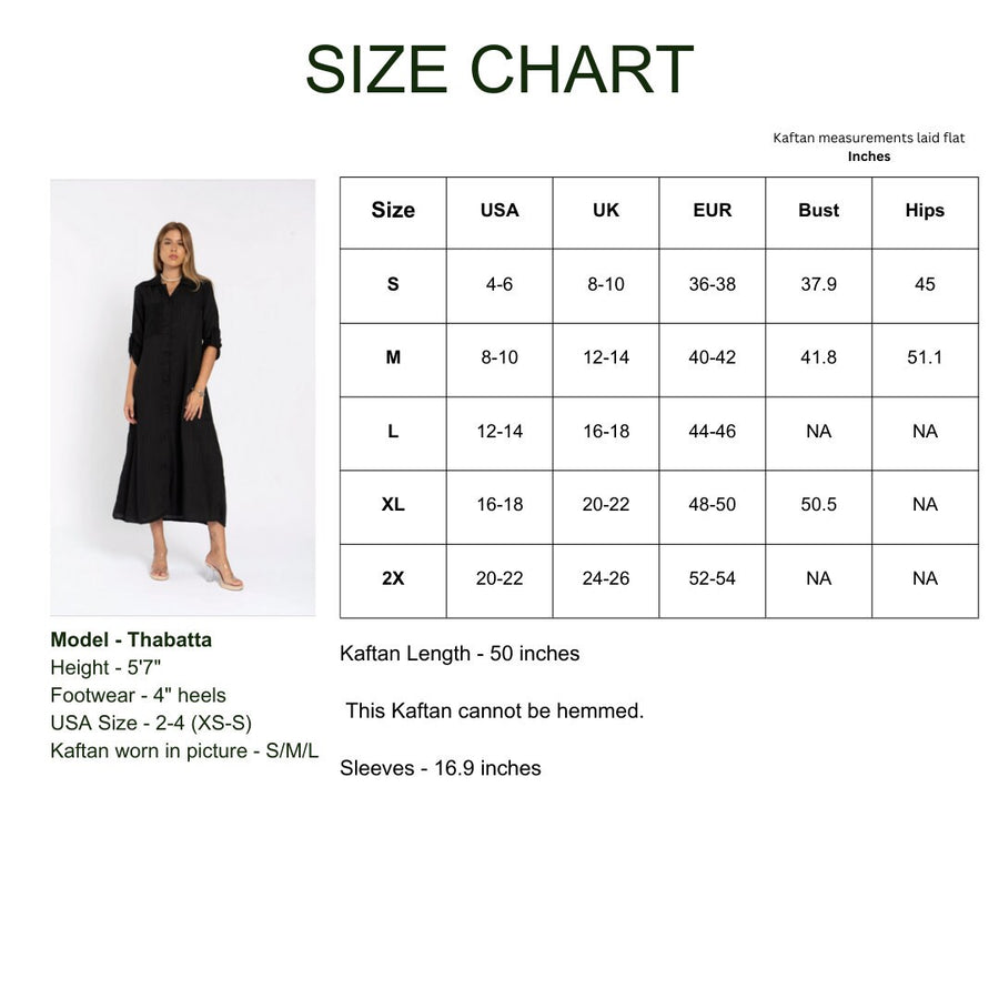 Black Striped Linen Shirt Dress, Linen Dress caftan, caftans, Linen Clothing for Women