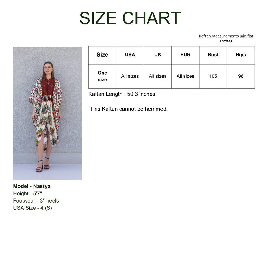 White open slit summer Caftan dress with pompons, Caftans for women, Loose fit caftan, Egyptian cotton caftan, Plus size kaftan
