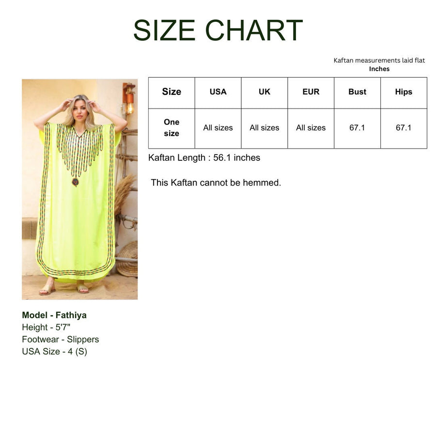 Colorful Black embroidered maternity caftan, caftans for women, caftan, women's kaftan, free size Kaftan, Summer Kaftan, maternity dress