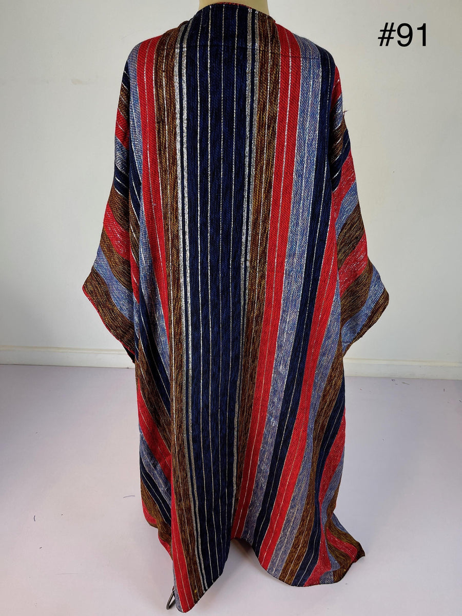 Stunning luxe hand loomed Kimono, Winter Wool Kimono, Winter kimono, Bohemian Kimono, Colorful Abaya, Handmade Abaya, Kimonos for women