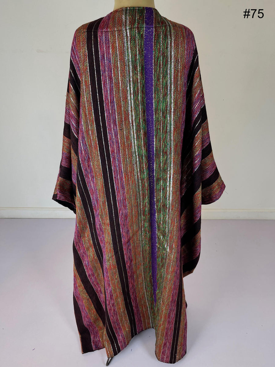 Stunning luxe hand loomed Kimono, Winter Wool Kimono, Winter kimono, Bohemian Kimono, Colorful Abaya, Handmade Abaya, Kimonos for women