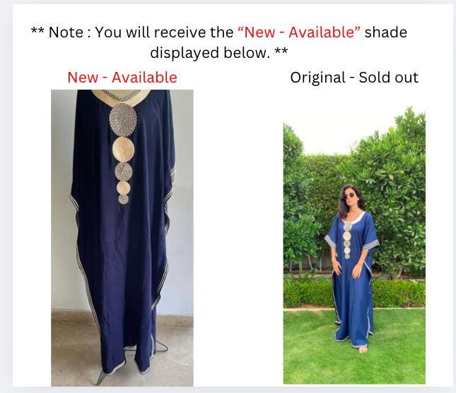 Elegant blue butterfly embroidered Plus size Kaftan with belt, Loose fit Bohemian Caftan, Cotton Kaftan, Exotic Kaftan, Moroccan Caftan
