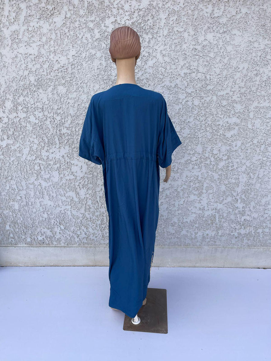 cas Hand Embroidered kaftan dress, cotton Kaftan dress, embroidered kaftan, women kaftans, caftans for women, caftans, summer kaftans