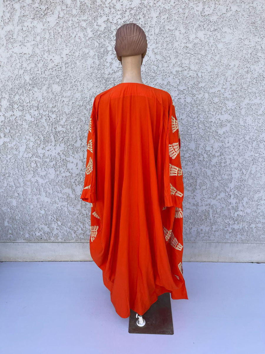 ora cotton Kimono, Women Kimono, Summer Boho embroidered Kimono, Festival Kimono, Beach Cover Ups, Gypsy Kimono Duster, Boho Kimono Robe