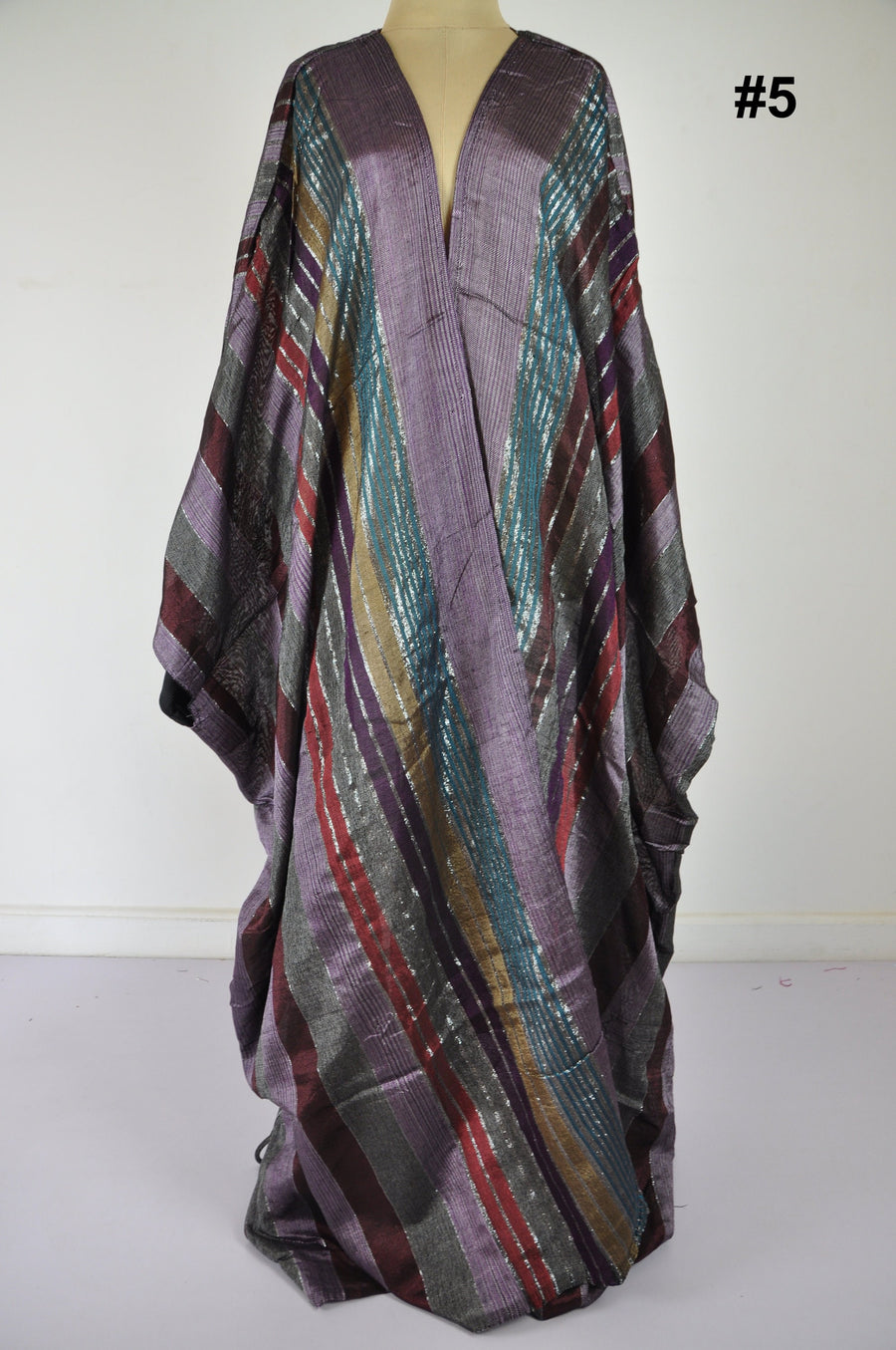 Luxe hand loomed Silk Kimono, Summer silk Kimono, Stunning Kimono, Abayas, Silk Abaya, Colorful Abaya, Handmade Abaya, Kimonos for women