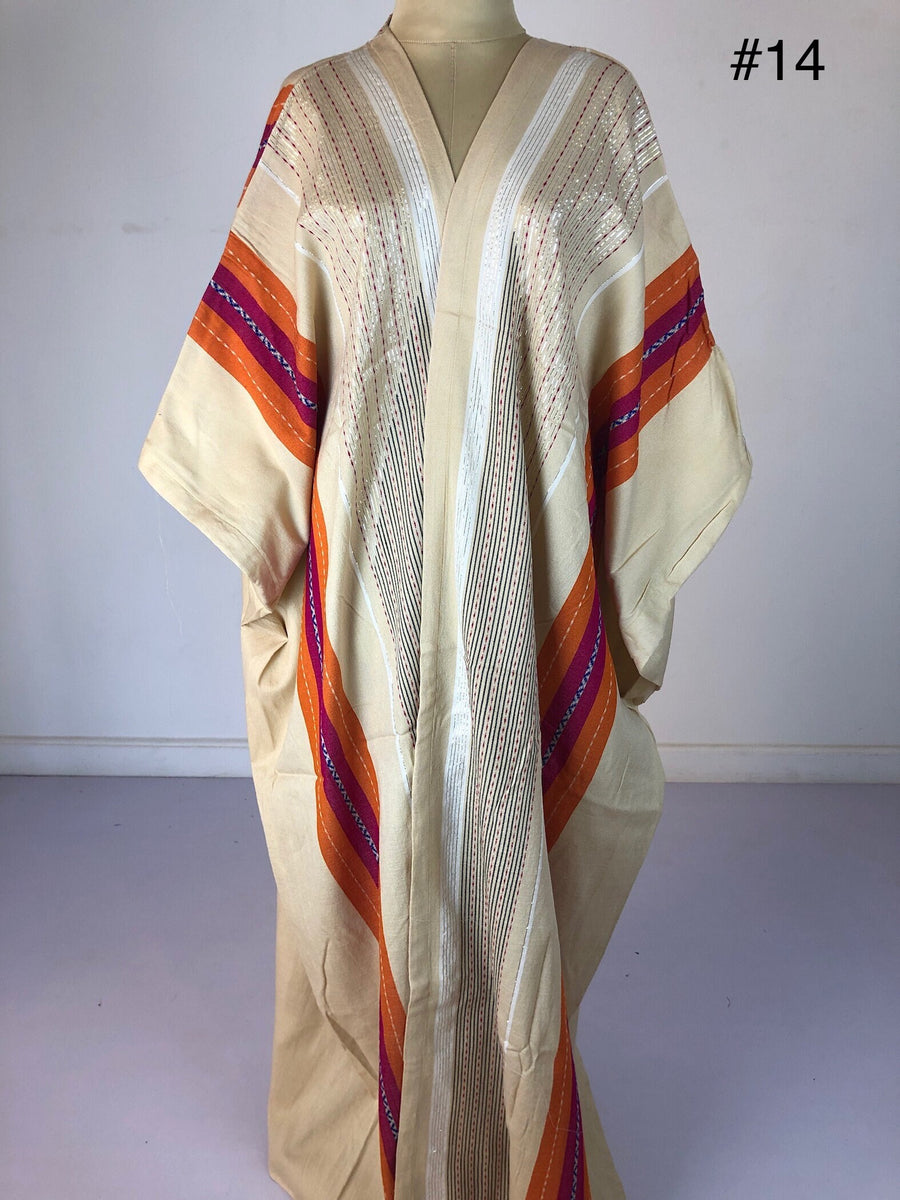 Stunningly Elegant Hand loomed Abaya, White abaya, Wool Kimono, Beige Kimono, Plus size Kimono, Kimono for women, Kimonos, Wool Abaya