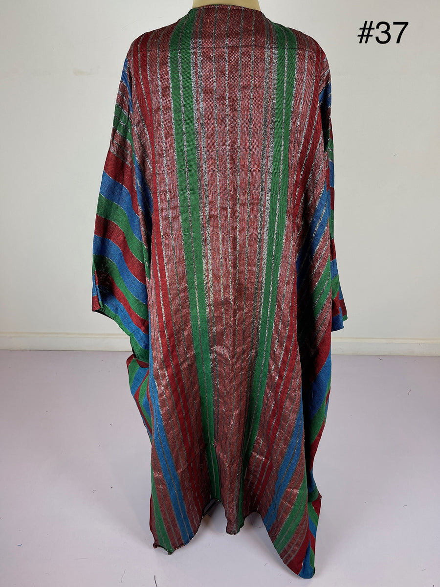 Bedouin hand loomed cotton Kimono, Summer Cotton Kimono, Abayas, Winter Abaya, Colorful Abaya, Handmade Abaya, Kimonos for women